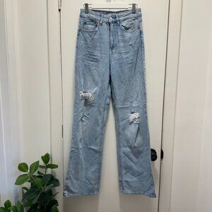 High Rise Straight Cut Jean size 4